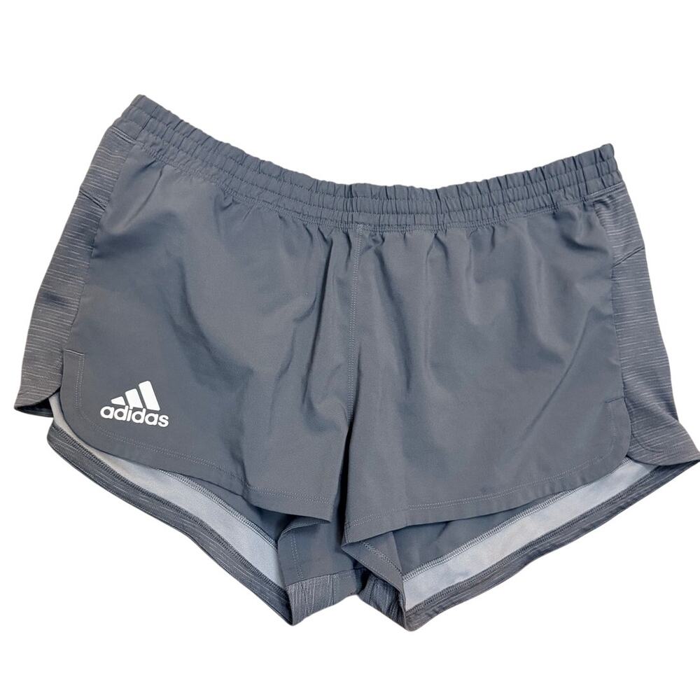 Adidas Climalite Game Ready Gray Women’s Athletic Shorts EUC